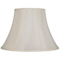 Cal Lighting SH810414WH Transitional Shade from Basic Bell collection in White finish 1400 inches Shade from the Basic Bell collection Transitional Shade from Basic Bell collection in White finish 1400 inches