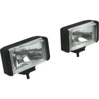 The Blazer DF1073KB rectangular driving light kit complements and enhances any vehicles factory head lamps while providing further visibility Each light contains highpowered halogen bulbs which are replaceable with 12V55WH3 bulbs Each is surrounded by a h