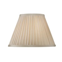 Oaks Lighting 10-Inch Sand Immitation Mushroom Pleated Shade