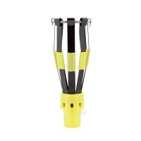 Woods E3001 Light Changing Kit Foot Metal Telescopic Pole, Baskets, Suction Cup And Broken Bulb Changers, Versatile Use, 5 Accessories Included, 11 Feet Tall, 1 Count (Pack Of 1), Yellow