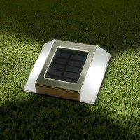 Classy Caps Sl499 Solar Path Light, Silver