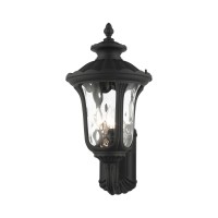 Livex Lighting 785614 Oxford 3Light Outdoor Wall Lantern 22 X 11 X 22 Black