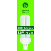 Ge Lighting Energy Smart Cfl 97632 32-Watt, 2400-Lumen Triple Biax Light Bulb With Gx24Q-3 Base, 10-Pack