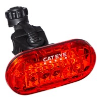 Cateye Omni 5 Led Safety Bike Light With Mount Rear