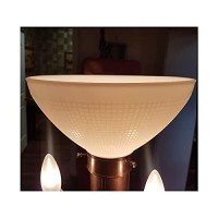 B&P Lamp 10 Inches I.E.S Opal Reflector Shade For Floor Lamps And Mogul Sockets