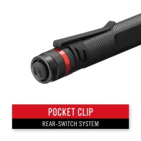 Coast G19 54 Lumen Inspection Beam Led Penlight With Adjustable Pocket Clip And Consistent Edgetoedge Brightness Black