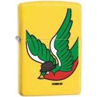 2018 ZIPPO PROCUT Tattooed Boy El Pajaro sparrow Lemon Matte