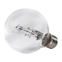 Bulbrite 616472 72 Watt (100 Watt Replacement) Clear Dimmable G25 Sh, Clear