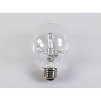 Bulbrite 616472 72 Watt (100 Watt Replacement) Clear Dimmable G25 Sh, Clear