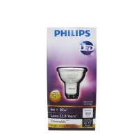 Philips 423418 6-Watt (50-Watt) Airflux Mr16 Led Indoor Flood Gu10 Base Led Bright White ,120-Volt Light Bulb, Dimmable