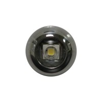 Exuma Courtesy Light Polished Stainless Housing Blue Light Small attractive and discreet Exuma lights offer more light output than many full size overhead lights Measuring about 1 in diameter or less Exuma is clean almost flush and easy to install Fully w