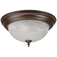 Boston Harbor F51Wh02-1005-Orb 5926944 Dimmable Ceiling Light Fixture, (2) 60/13 W Medium A19/Cfl Lamp