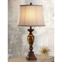 Kathy Ireland Mulholland Traditional Vintage Table Lamp With Tabletop Dimmer 30