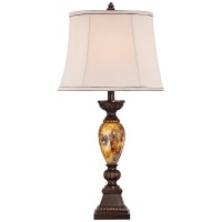 Kathy Ireland Mulholland Traditional Vintage Table Lamp With Tabletop Dimmer 30