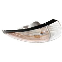 Evan Fischer Corner Light Compatible With 1992-1995 Pontiac Bonneville Plastic Clear & Amber Lens Passenger Side