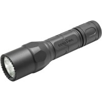 The G2X Pro is a compact yet powerful polymerbody flashlight that uses a highefficiency LEDvirtually immune to failure since theres no filament to burn out or breakto provide two light output levels a brilliant penetrating perfectly prefocused 320lumen be