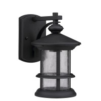 Chloe Lighting Ch0152Blkosd1 Transitional 1Light Outdoor Wall Sconce 1013 X 6 X 75 Black