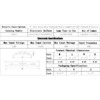 Durolux T5 Grow Light - 2 Ft 4 Lamps - Dl824 Ho Fluorescent Hydroponic Fixture Seeding Colon Veg Growing Daisy Chain With Bulbs