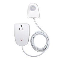 Westek Mlc12Bc-4 Indoor Plug-In Corded Motion Activated Light Control, 1 Count (Pack Of 1), White