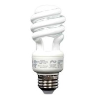 Tcp 60W Equivalent Cfl Mini Spring A Lamp, Daylight (5000K) Spiral Light Bulb (10 Pack)