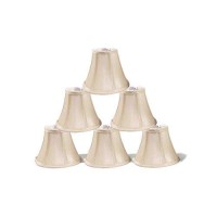 Urbanest Chandelier Lamp Shades, Set Of 6, Soft Bell 3