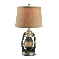 Crestview Lighting Ciaup530 Oil Lantern Table Lamp