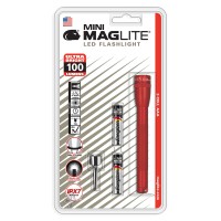 Maglite Mini Led 2-Cell Aaa Flashlight Red - Sp32036