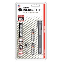 Maglite Mini Led 2-Cell Aaa Flashlight Gray