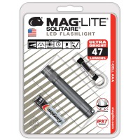 Maglite Solitaire Led 1-Cell Aaa Flashlight Gray