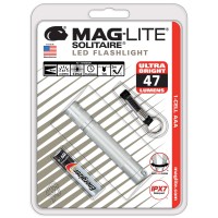 Maglite Solitaire Led 1-Cell Aaa Flashlight Silver