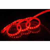 Cbconcept Ul Listed, 40 Feet,Super Bright 10500 Lumen, Red, Dimmable, 110-120V Ac Flexible Flat Led Strip Rope Light, Commercial Grade, Indoor Outdoor Use, Ready To Plug N Shine