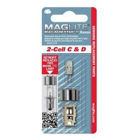 Maglite Xenon, 2 Cell C And D Replacement Lamp