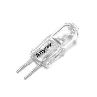 Anyray A1744Y 5Bulbs Jc 20 Watt G635 12V 20W Bi Pin Gy635 T3 12Volt Halogen Light Bulb Clear 20Watt