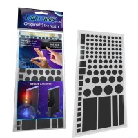 Lightdims Original Strength - Light Dimming Led Covers/Light Dimming Sheets For Routers, Electronics And Appliances And More. Dims 50-80% Of Light, In Retail Packaging.