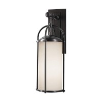 Generation Lighting Ol7601Es Dakota Outdoor Patio Lighting Wall Lantern, Bronze, 1-Light (8