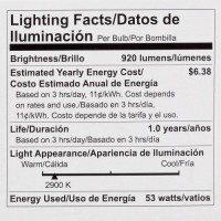 Philips 429365 Halogen Par30L 75 Watt Equivalent 25 Degree Flood Light Bulb,Soft White, 2 Pack