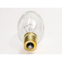 Bulbrite 60W 130V Clear Blunt Tip Decorative Bulb, European E14 Base