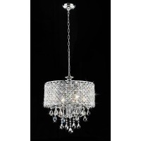 Add some class to your home decor with this 4light deluxe crystal chandelier This elegant light fixture will dazzle your home with beauty ETL Listed andor cETL Listed