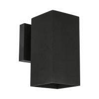 Modern Outdoor Light For Home Exterior | Aluminum Wall Sconce | Weather Resistant For Outside Of House, Porch, Garage, Or Patio | Wet Rated, Black, 15 X 4.375 Inches