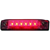 4' Red Slim Line Led