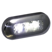 Th Marine Led-51825-Dp Led Oblong Courtesy Lights - White