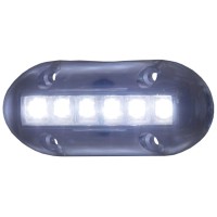 T-H Marine Led Underwater Boat Light - High-Intensity Surface Mount Waterproof Lighting - Use Above Or Below Water - Multi-Purpose Use And Low Power Draw - White