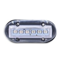 T-H Marine Underwater Boat Lights - High-Intensity Surface Mount Waterproof Lighting - Use Above Or Below Water - Multi-Purpose Use And Low Power Draw - Green