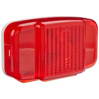 DescriptionThis Peterson Manufacturing stop turn and tail light is submersible and is designed for the right side of your trailer Light Shape Square Light Color Red Lights Included qty 1