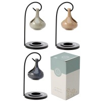 Teardrop Shape Hanging Oil Burner With Stand