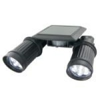 Motion Sensor Solar Twin Spot Pir Security Light