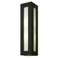 Hinkley 2195Bz-Gu24 Contemporary Modern Two Light Wall Mount From Dorian Collection In Bronze/Dark Finish, See Image