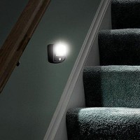 Beams Mb520 35 Lumen Wirelsss Battery Powered Indoor/Outdoor Motion Sensing Led Step/Stair Light, 1-Pack, Brown