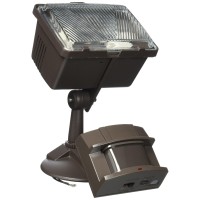 Heath/Zenith Hz-5525-Bz Heathco Security Light, 120 Vac, Halogen, 250 W, Bronze