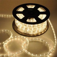 Flexible Warm White Illuminated 546 Led Bulbs Rope Light 50Ͽ